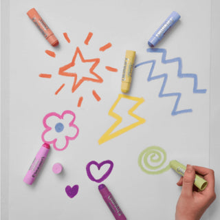 Ooly Chunkies Paint Sticks - Pastel