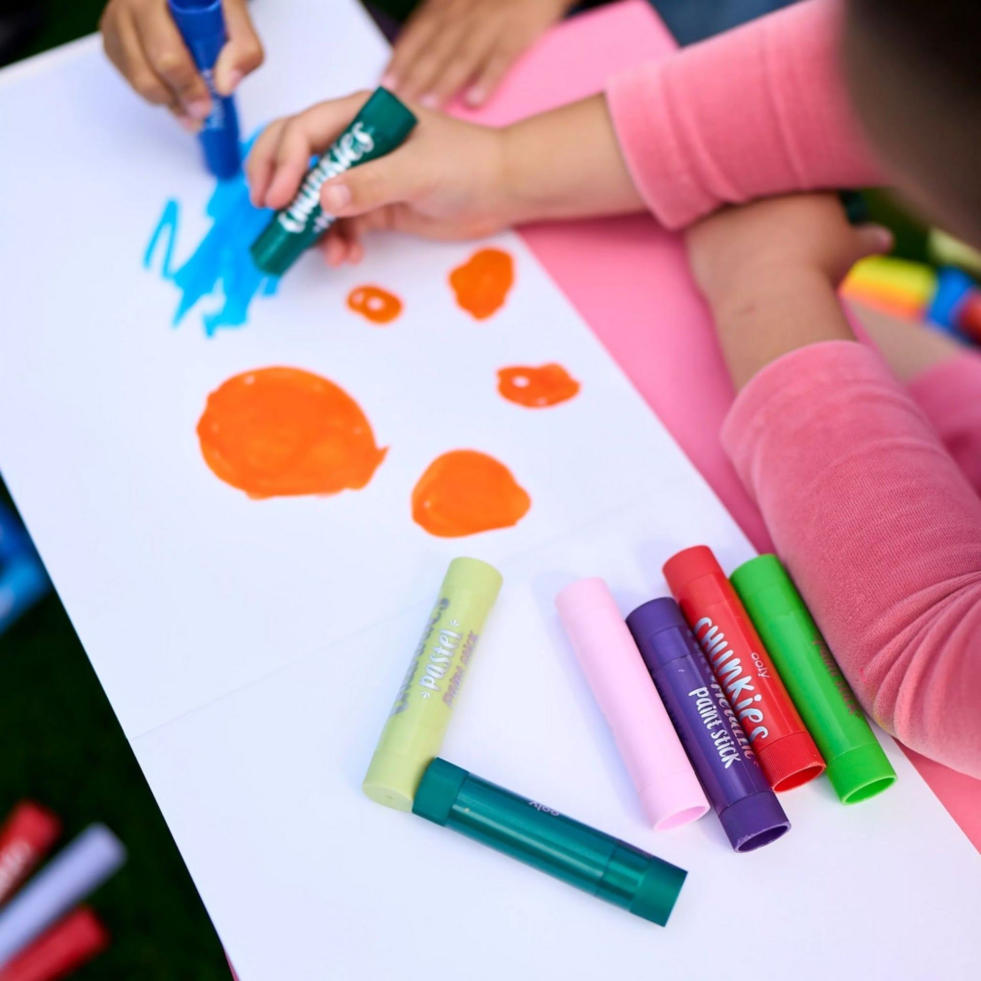 Ooly Chunkies Paint Sticks - Pastel