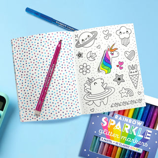 Ooly Colour-in' Sticker Book Cute-A-Licious Doodles