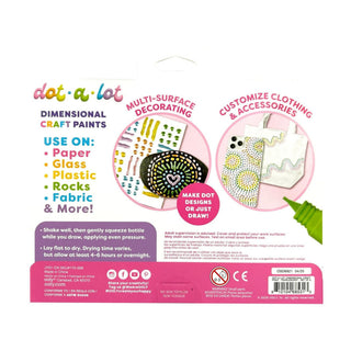 Ooly Dot-A-Lot Dimensional Craft Paint - Pearlescent