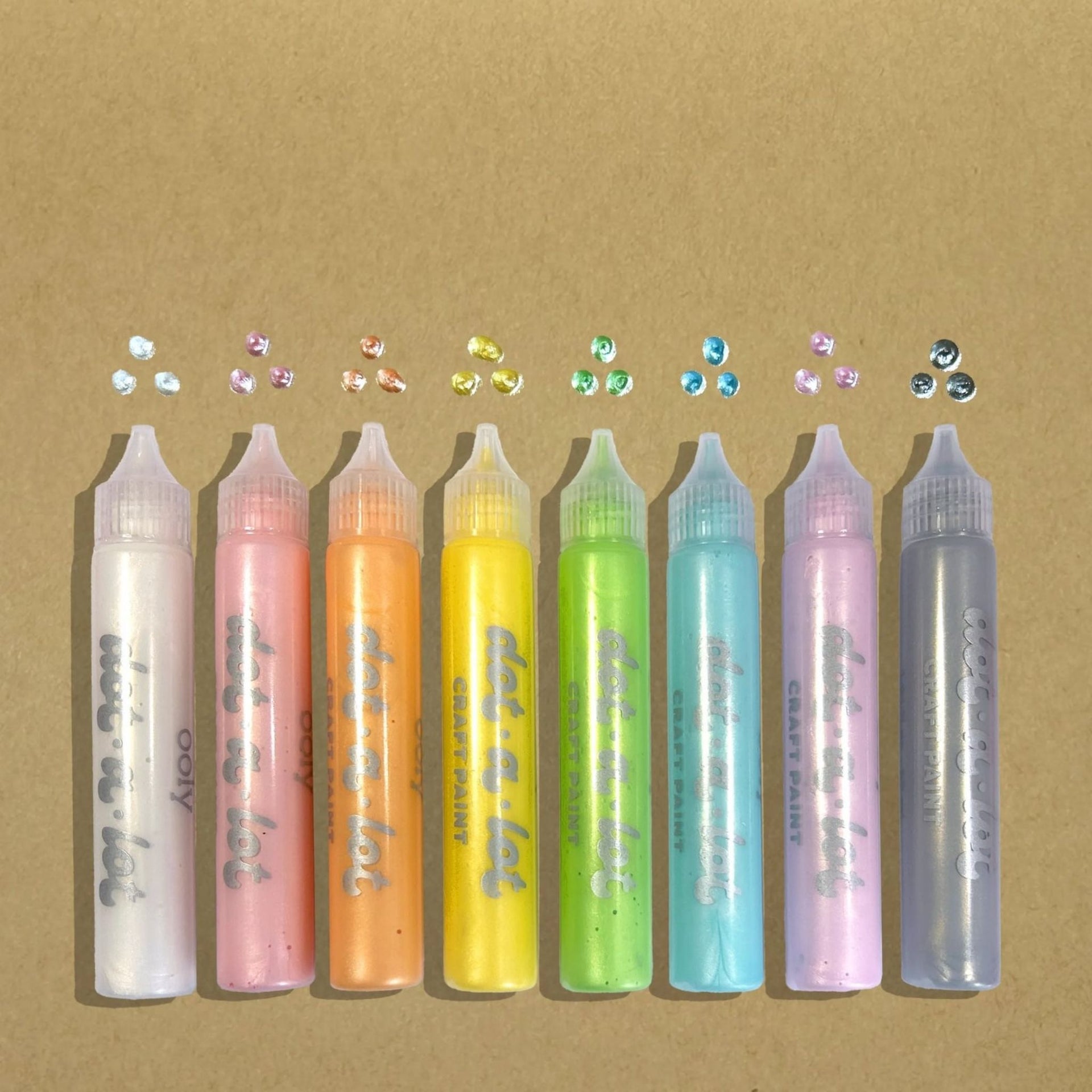 Ooly Dot-A-Lot Dimensional Craft Paint - Pearlescent