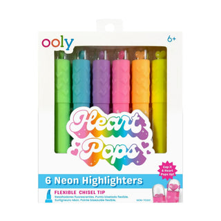 Ooly Heart Pops Neon Highlighters