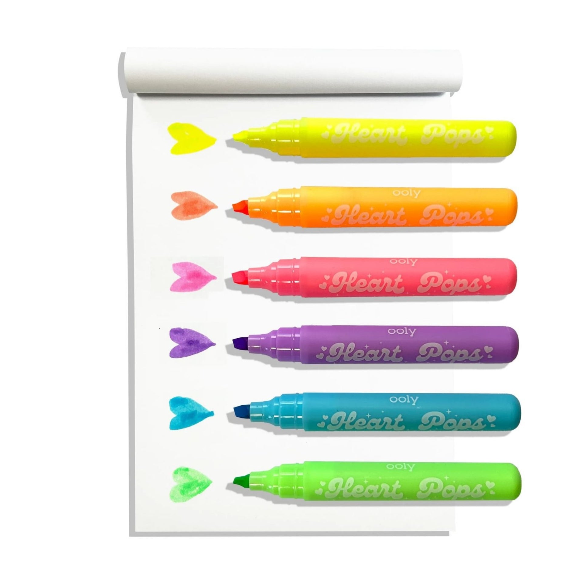 Ooly Heart Pops Neon Highlighters