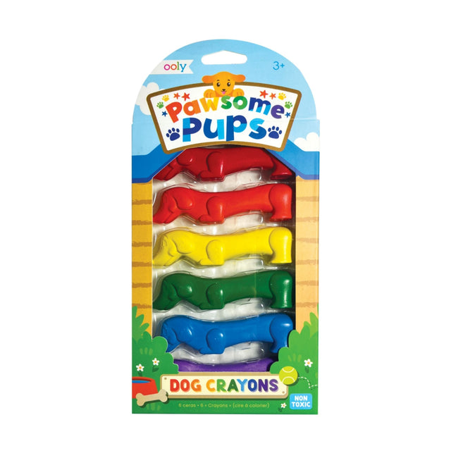 Ooly Pawsome Pups Dog Crayons