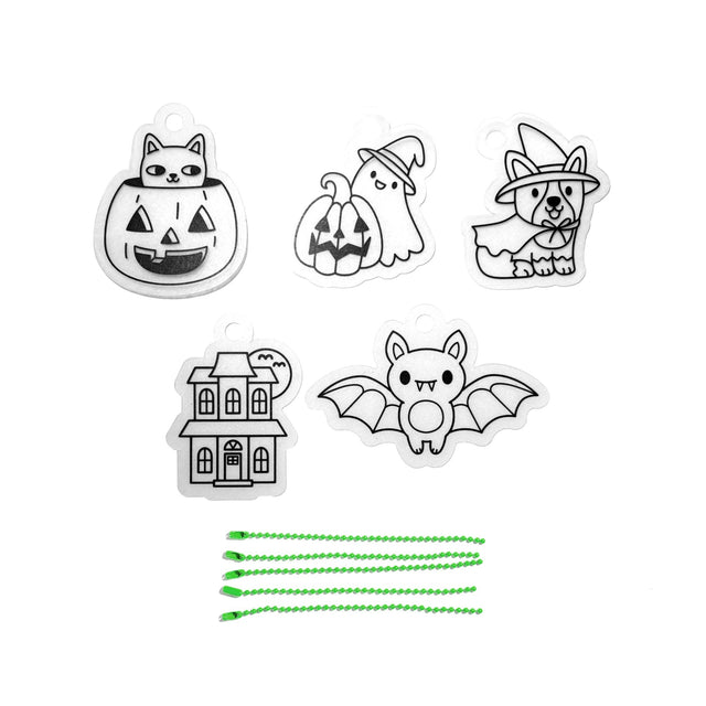 Ooly Mini Shrink-Its! DIY Shrink Art Kit - Boo Crew