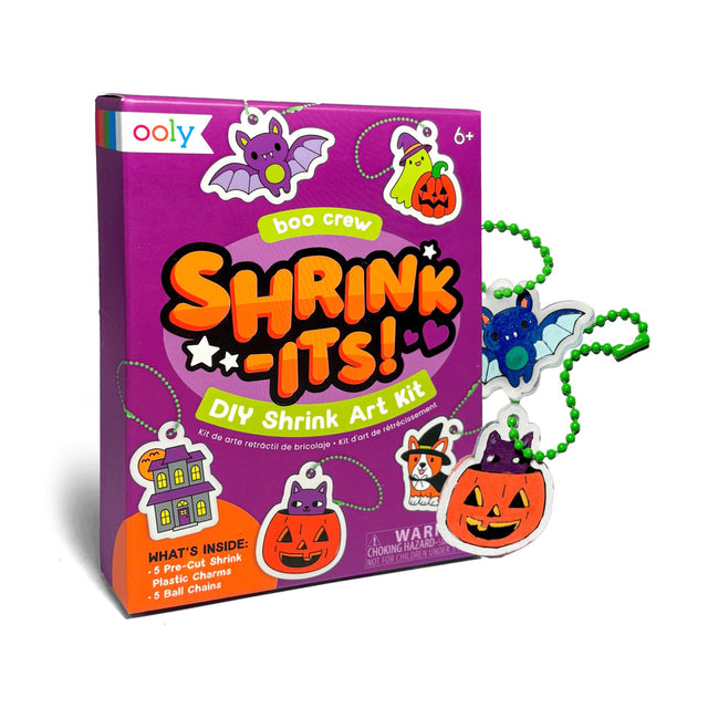 Ooly Mini Shrink-Its! DIY Shrink Art Kit - Boo Crew