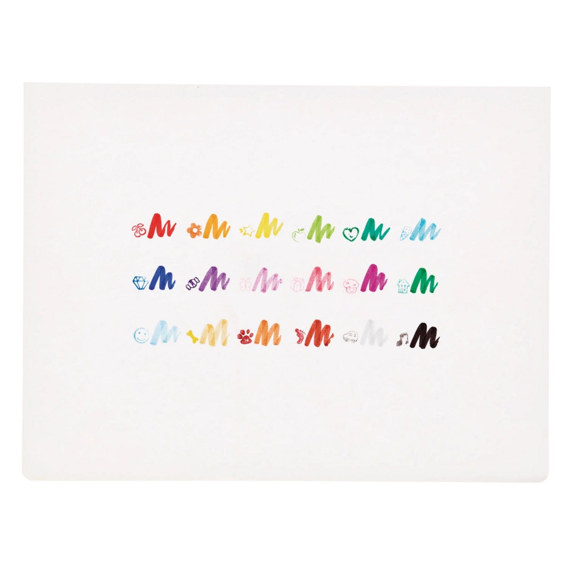 Ooly Stampables Double-Ended Stamp & Brush Markers