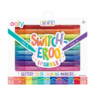 Ooly Switch-Eroo! Sparkle Colour-Changing Markers