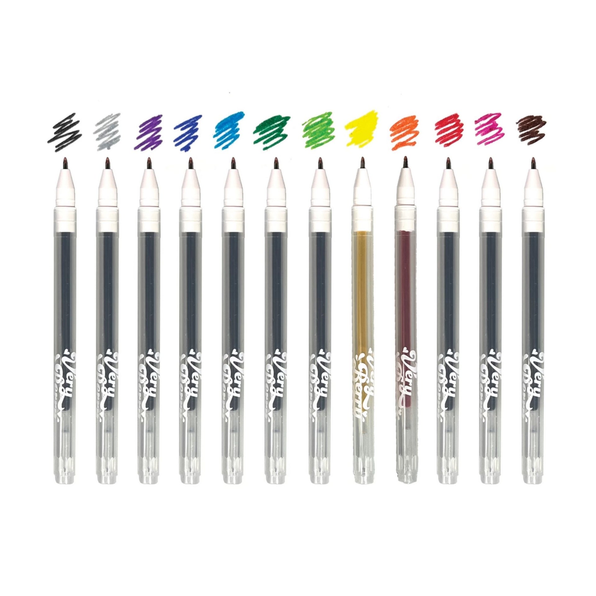 Ooly Very Berry Strawberry Scented Gel Pens