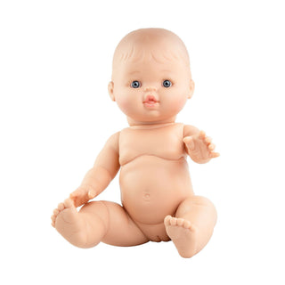 Paola Reina Girl Doll with Heless Sage Green Dress - 34cm