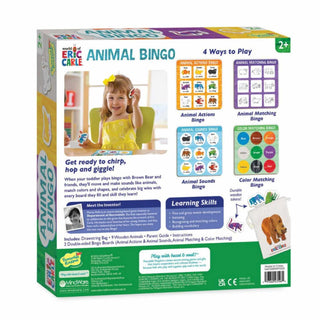 Peaceable Kingdom Brown Bear Animal Bingo