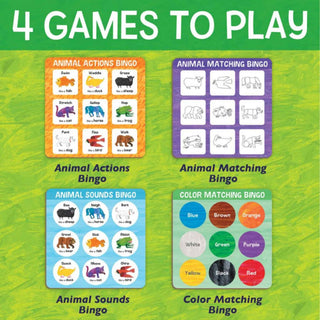 Peaceable Kingdom Brown Bear Animal Bingo
