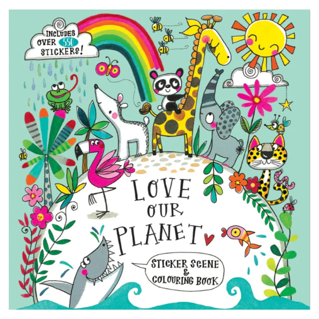 Rachel Ellen Designs Sticker Scene Book - Love Our Planet