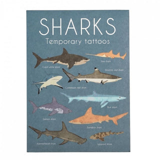 Rex London Temporary Tattoos - Shark