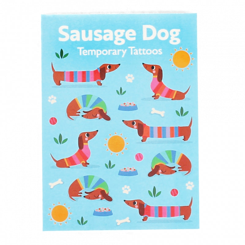 Rex London Temporary Tattoos - Sausage Dog