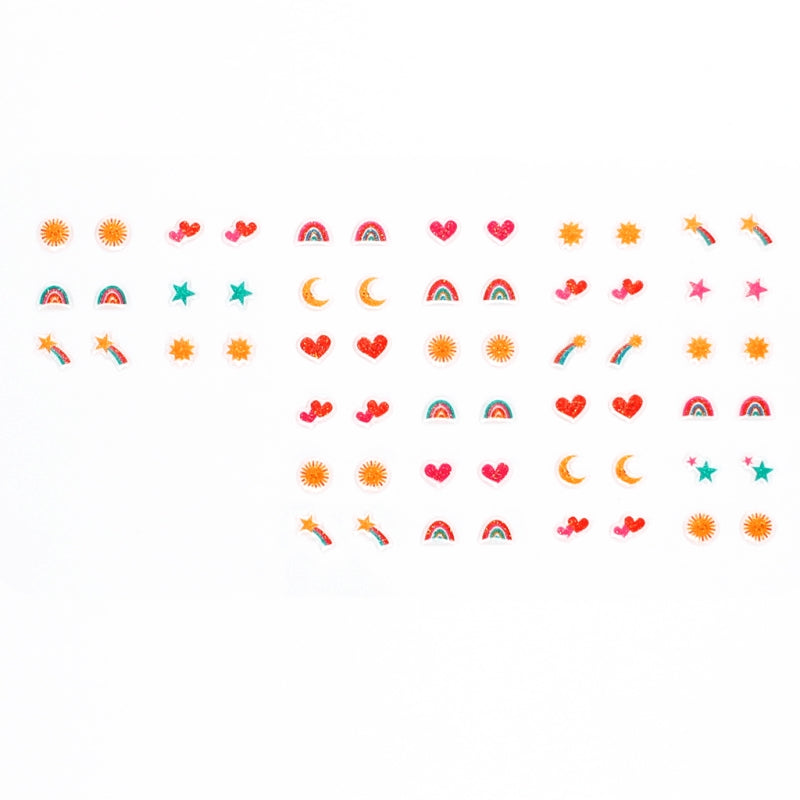 Rex London Cosmic Love Stick On Earrings