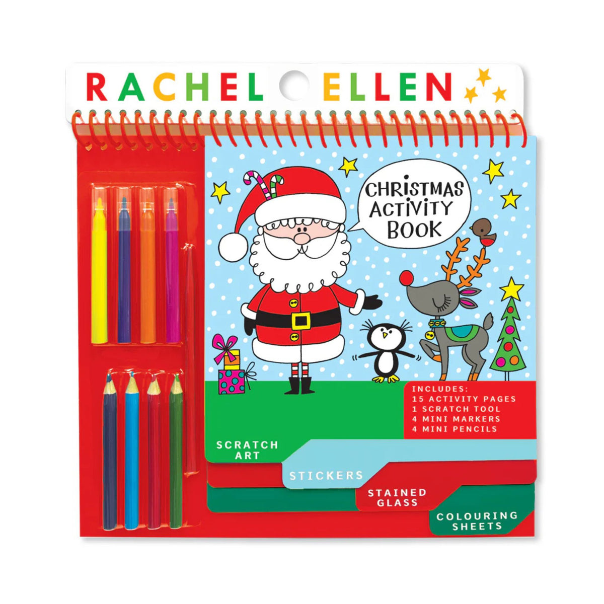 Rachel Ellen Designs Christmas Activity Book