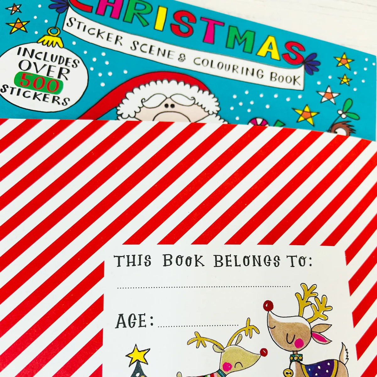 Rachel Ellen Designs Christmas Sticker Scene Book