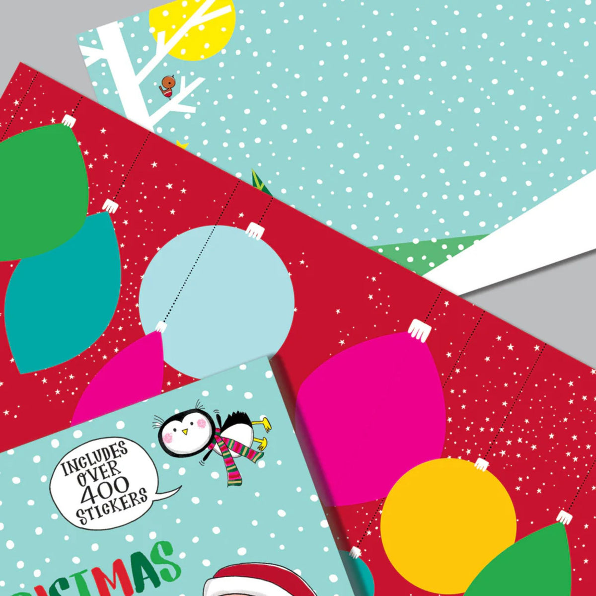 Rachel Ellen Designs Christmas Sticker Scene Book