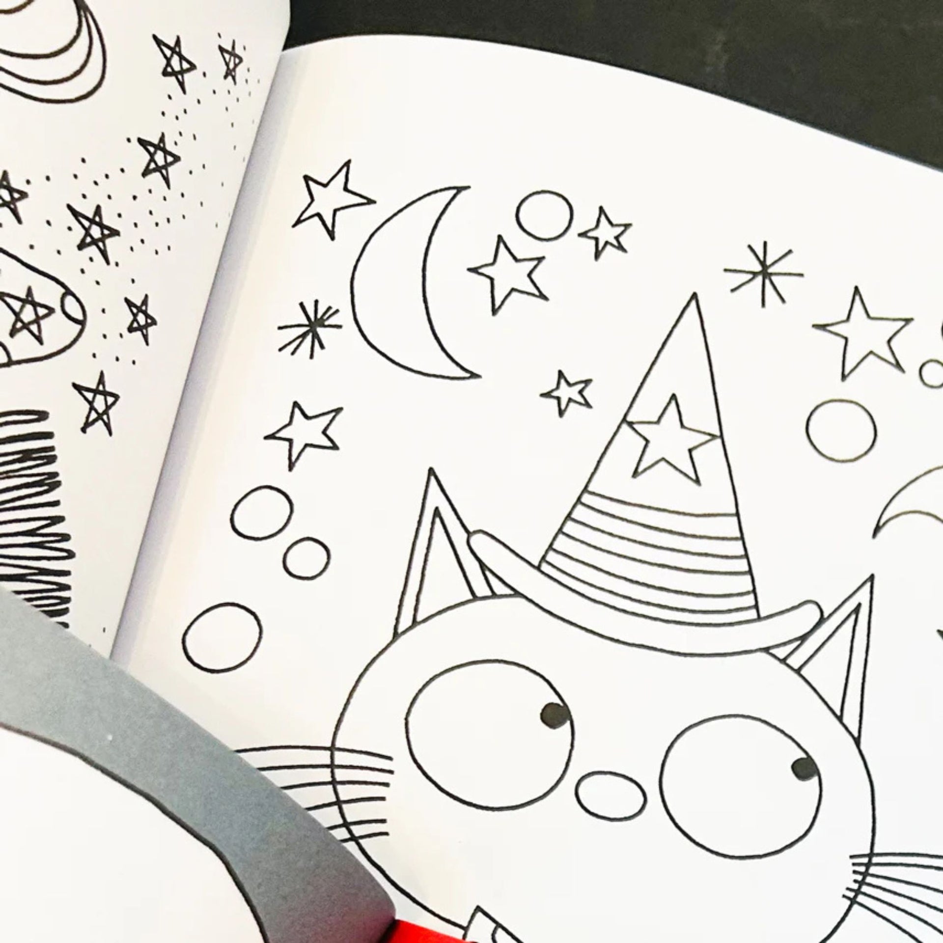 Rachel Ellen Designs Halloween Sticker Scene Activity Book