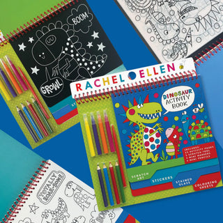 Rachel Ellen Designs Dinosaur Activity Book