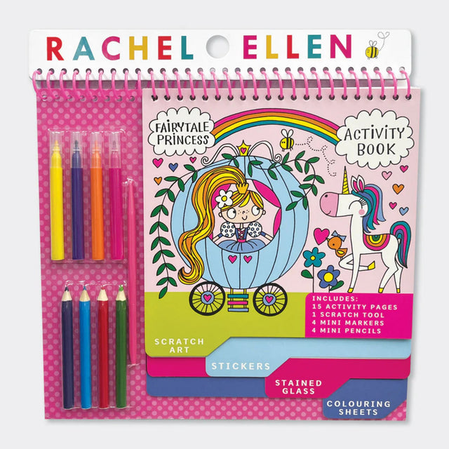 Rachel Ellen Designs Fairytale Princess Activity Book