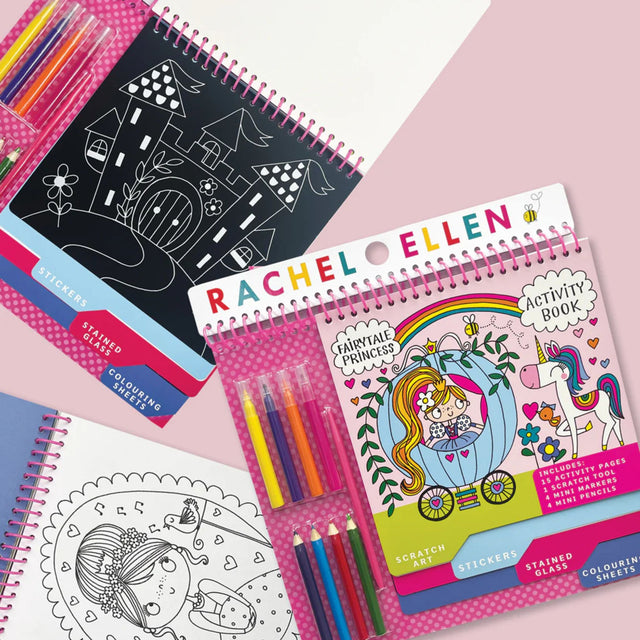 Rachel Ellen Designs Fairytale Princess Activity Book