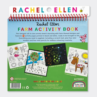 Rachel Ellen Designs On the Farm Activity Book