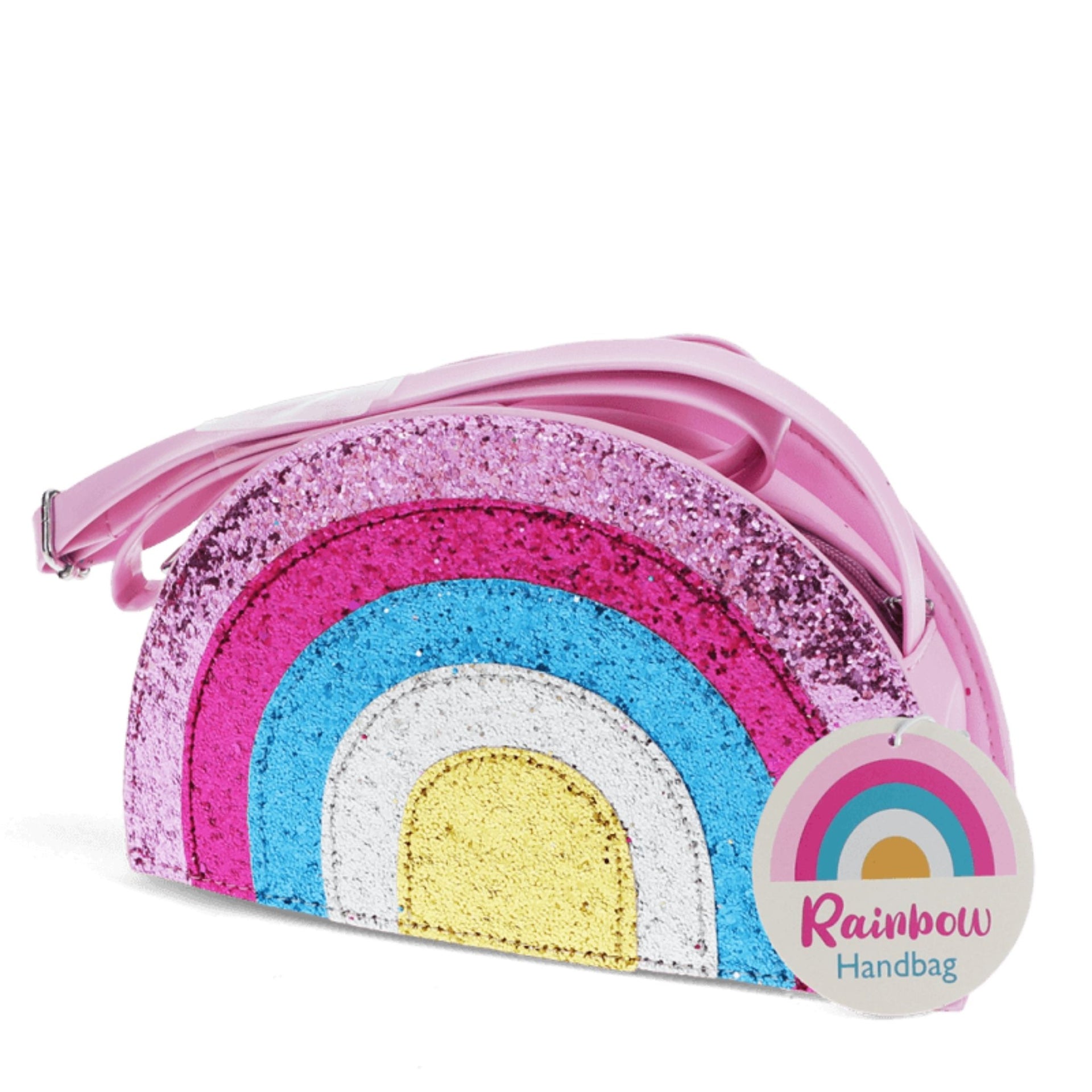 Rex London Rainbow Glitter Handbag