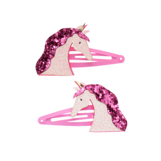 Rex London Unicorn Glitter Hair Clips