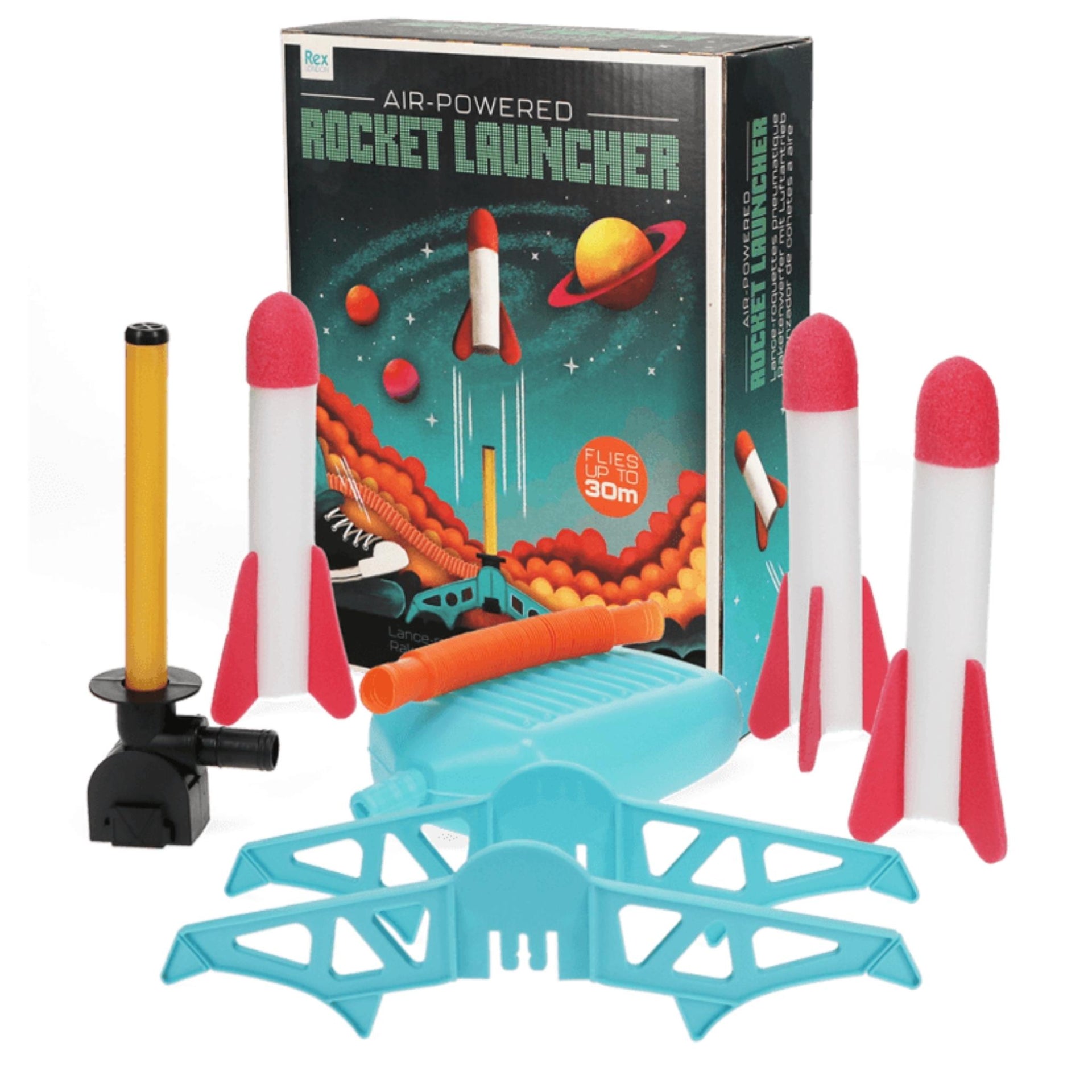 Rex London Air-Powered Rocket Set