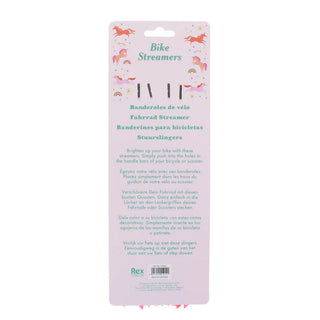 Rex London Bicycle Streamers - Unicorn