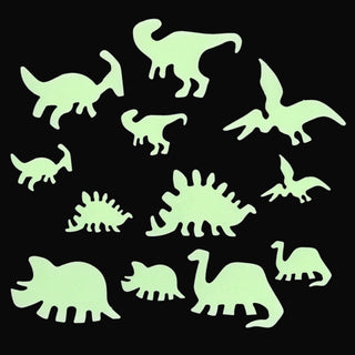 Rex London Glow in the Dark Stick-On Shapes - Dinosaurs