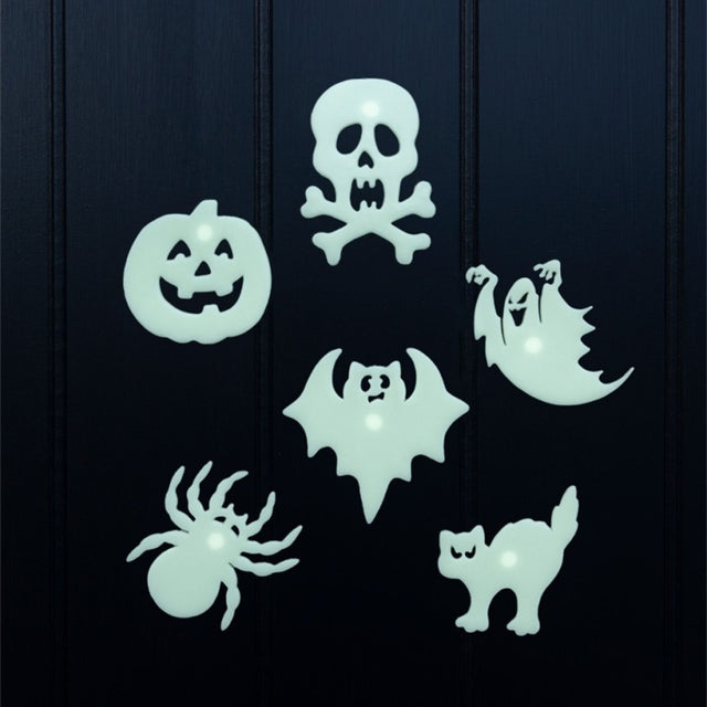 Rex London Glow in the Dark Stick-On Shapes - Spooky