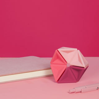 SPEKS Pivot Flexagon - Magenta