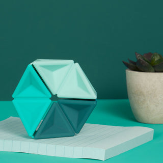SPEKS Pivot Flexagon - Teal