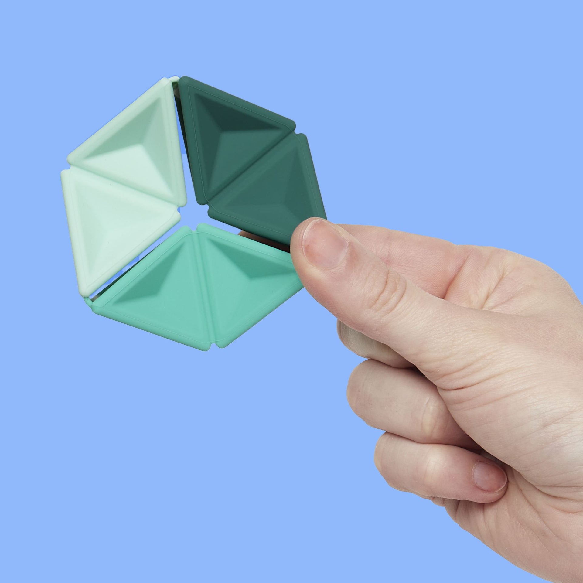 SPEKS Pivot Flexagon - Teal
