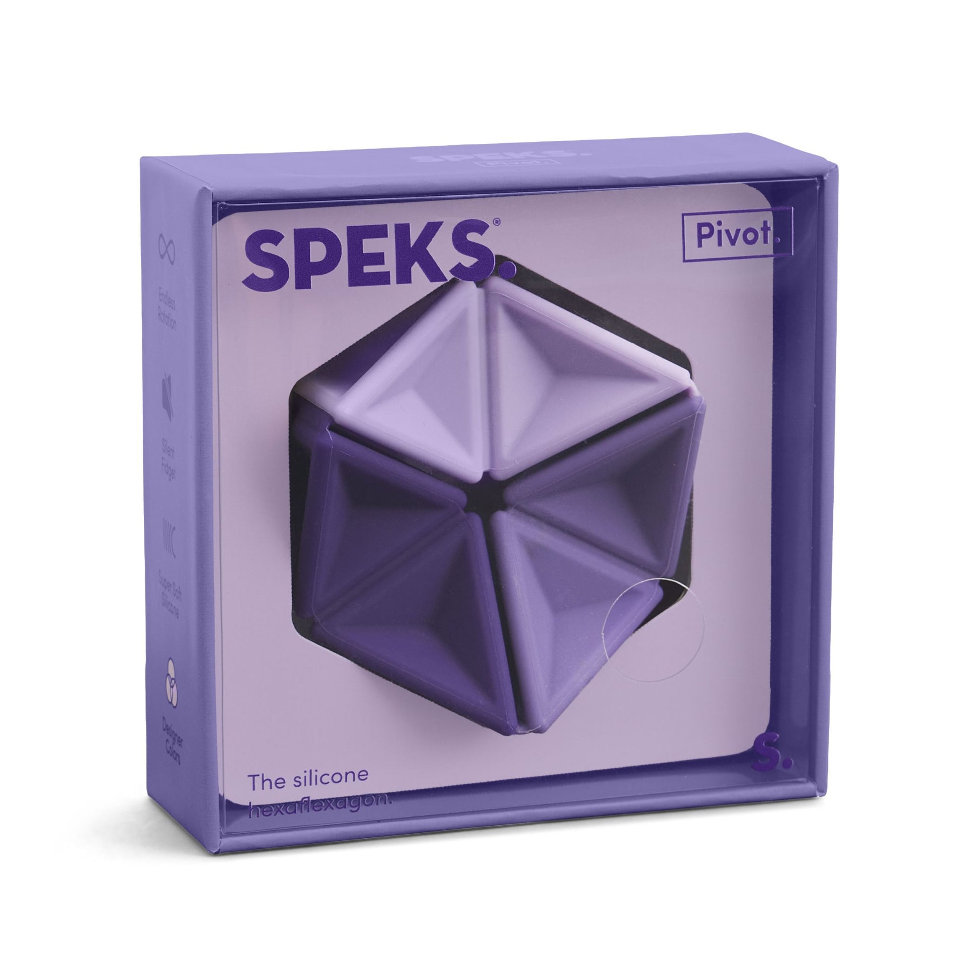 SPEKS Pivot Flexagon - Violet
