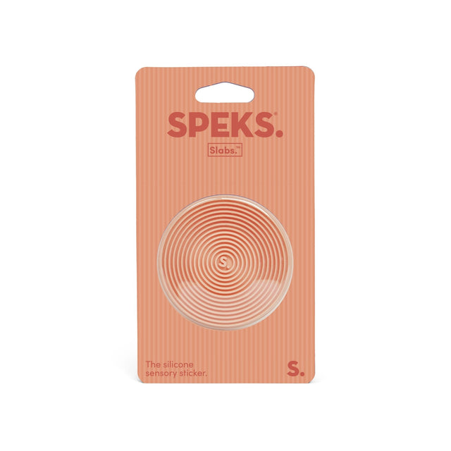 SPEKS Slabs Sensory Sticker - Groove Orange