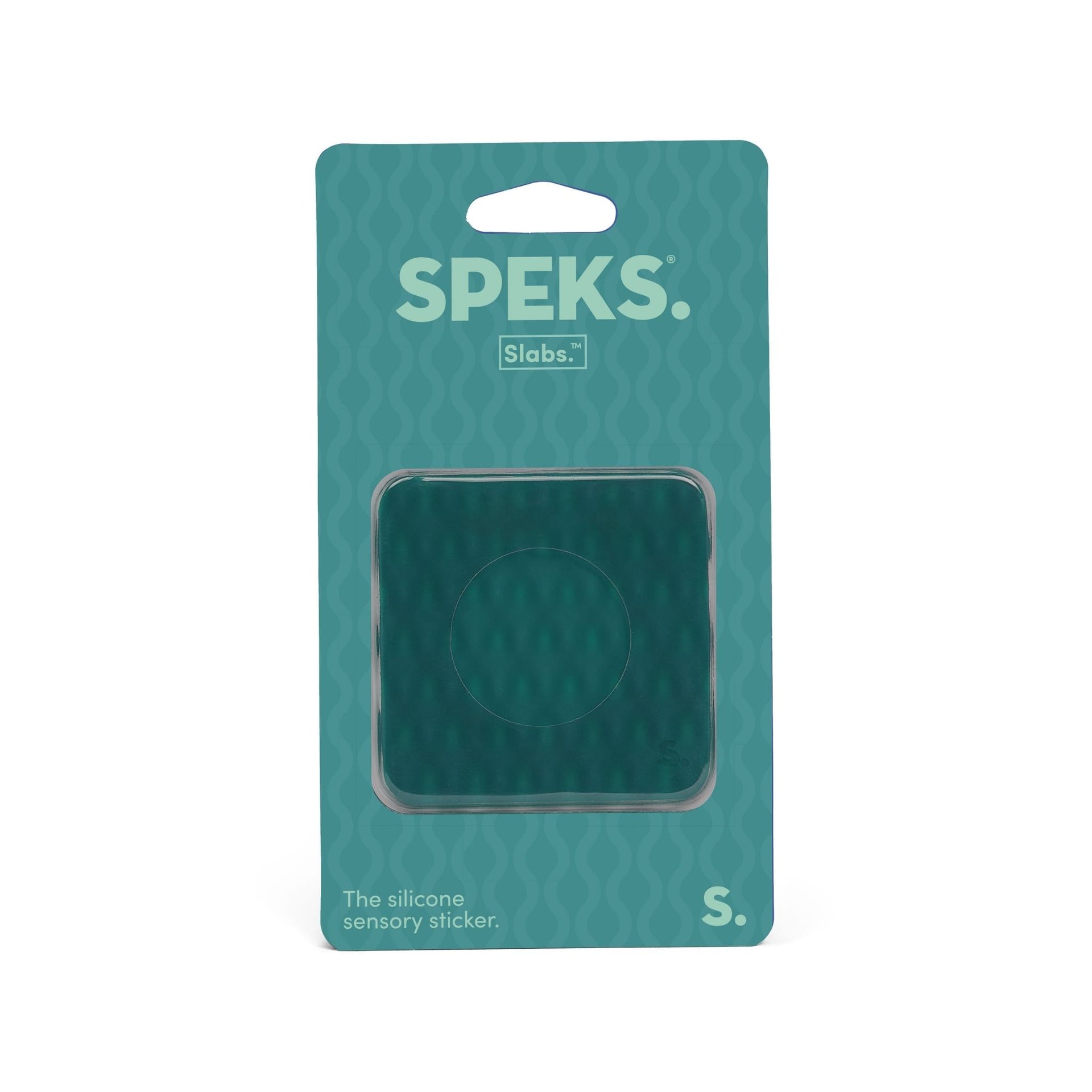 SPEKS Slabs Sensory Sticker - Mesh Green