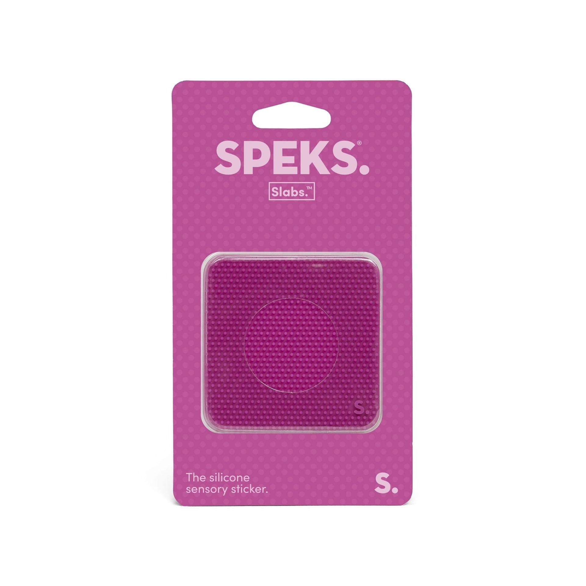 SPEKS Slabs Sensory Sticker - Static Purple