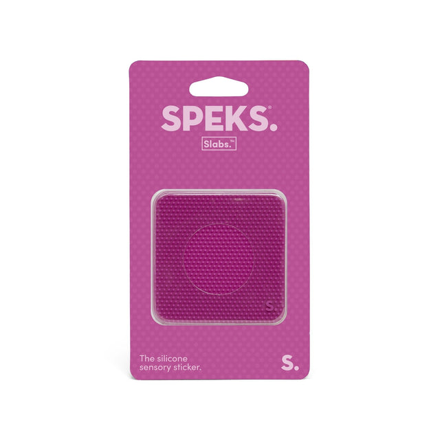 SPEKS Slabs Sensory Sticker - Static Purple