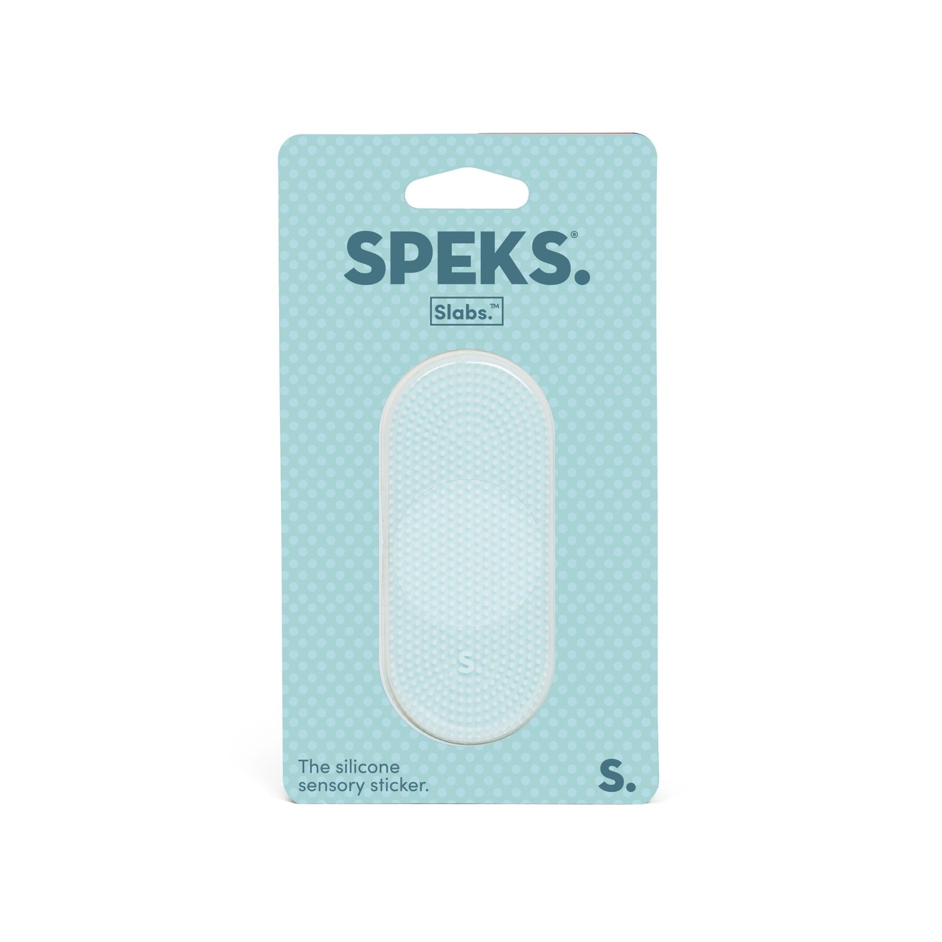 SPEKS Slabs Sensory Sticker - Static Teal