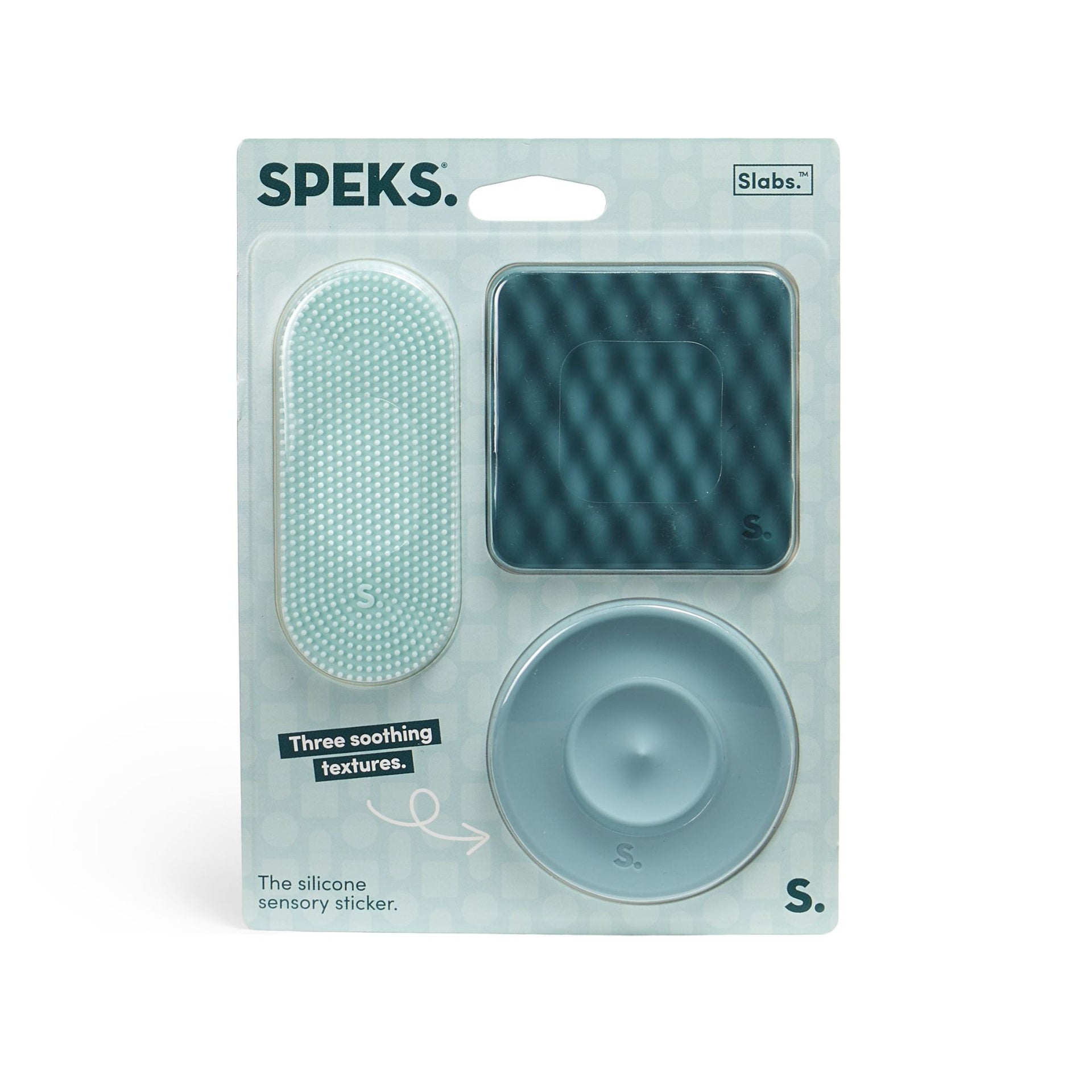 SPEKS Slabs Sensory Sticker 3 Pack - Green