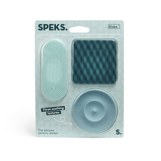SPEKS Slabs Sensory Sticker 3 Pack - Green