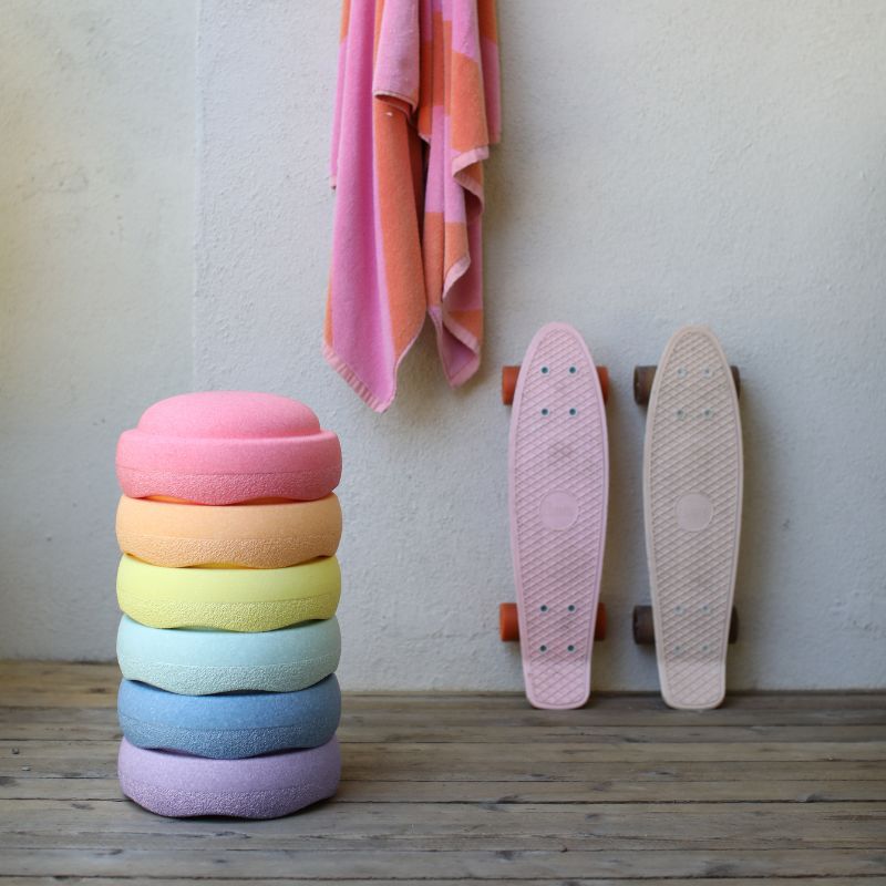 Stapelstein Stepping Stones - Pastel Set Of 6