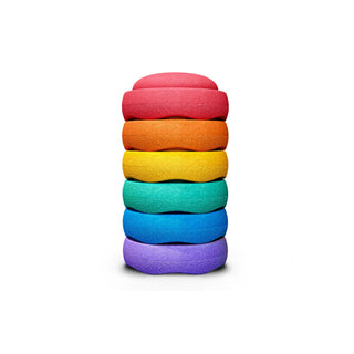 Stapelstein Mini - Rainbow Classic Set of 6