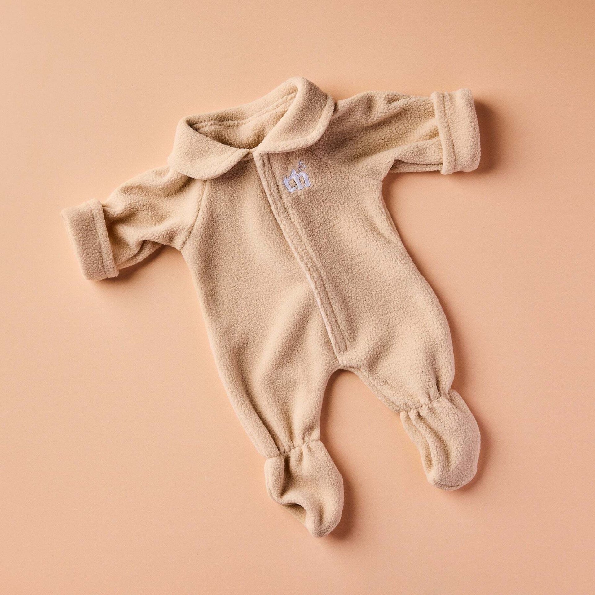 Tiny Harlow Doll Onesie - Natural