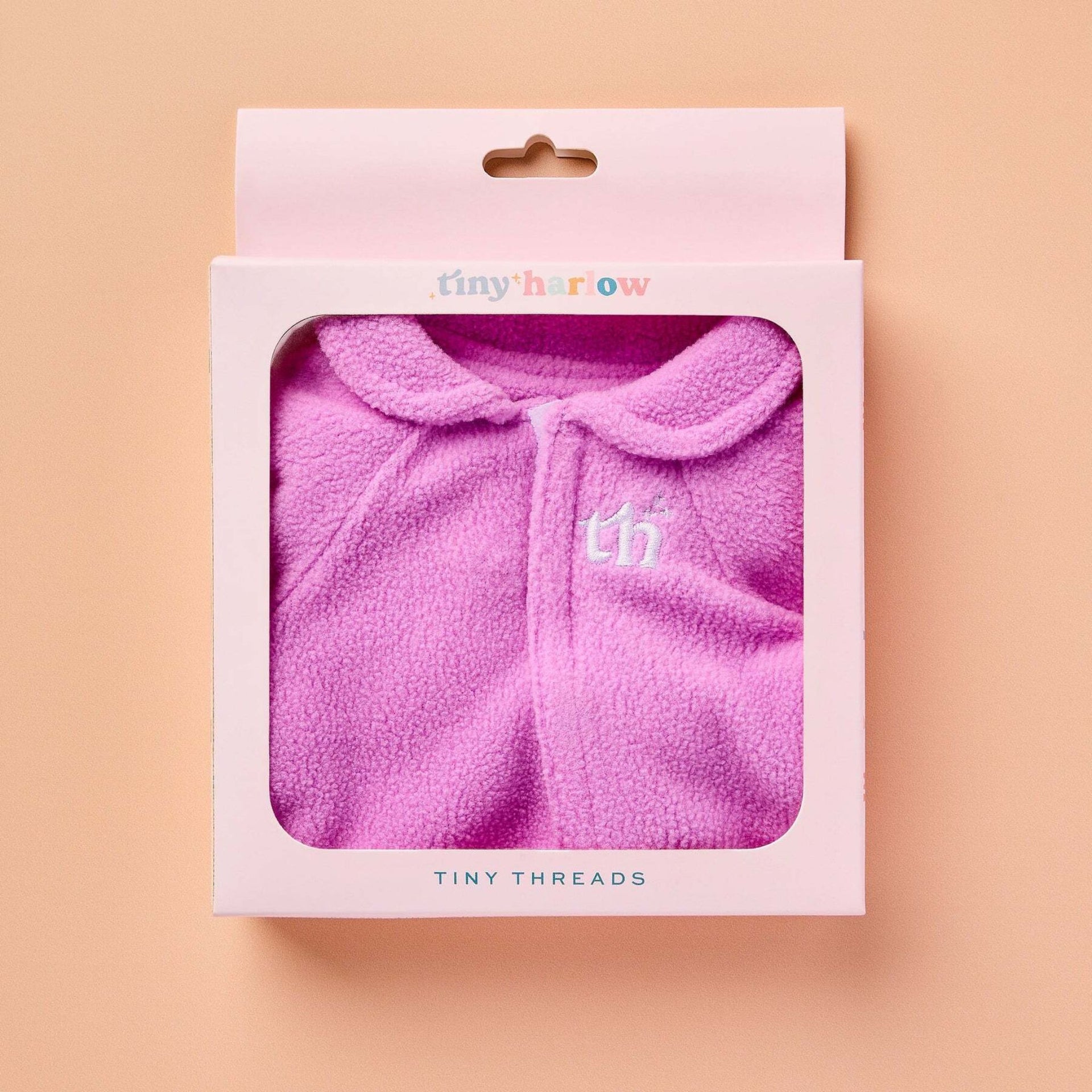 Tiny Harlow Doll Onesie - Purple