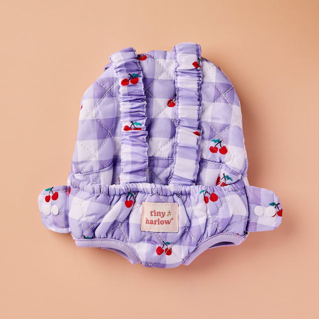 Tiny Harlow Baby Carrier - Lilac Cherry